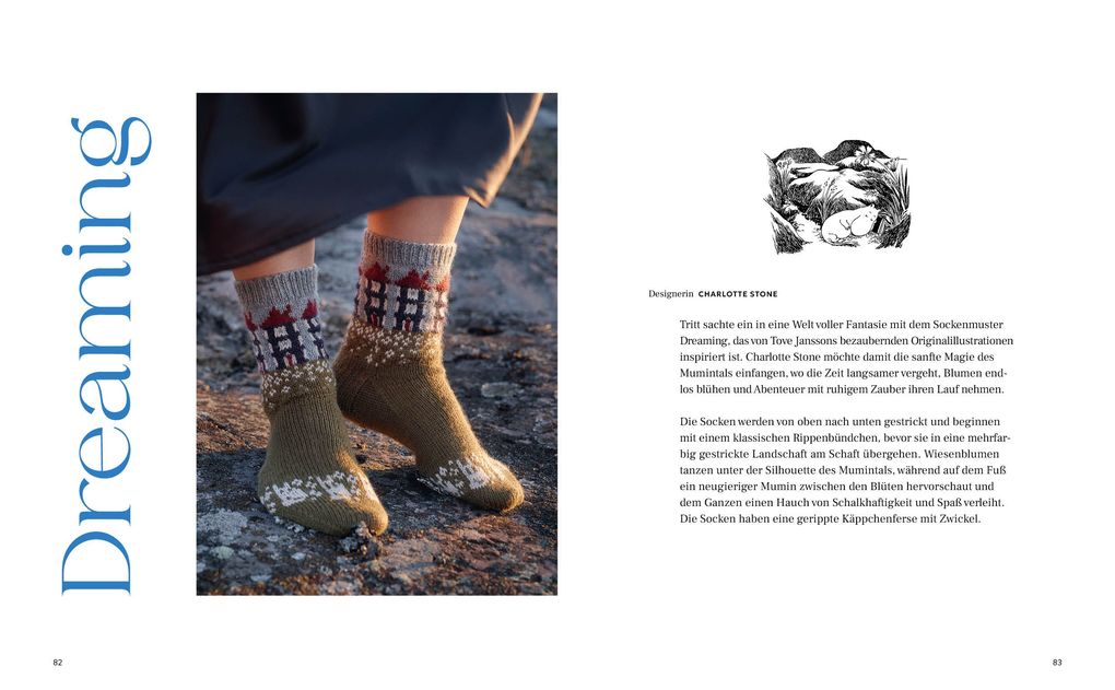 Weitere Ansicht: Die wunderbare Welt der Mumins: Das Skandi-Strickbuch | Laine