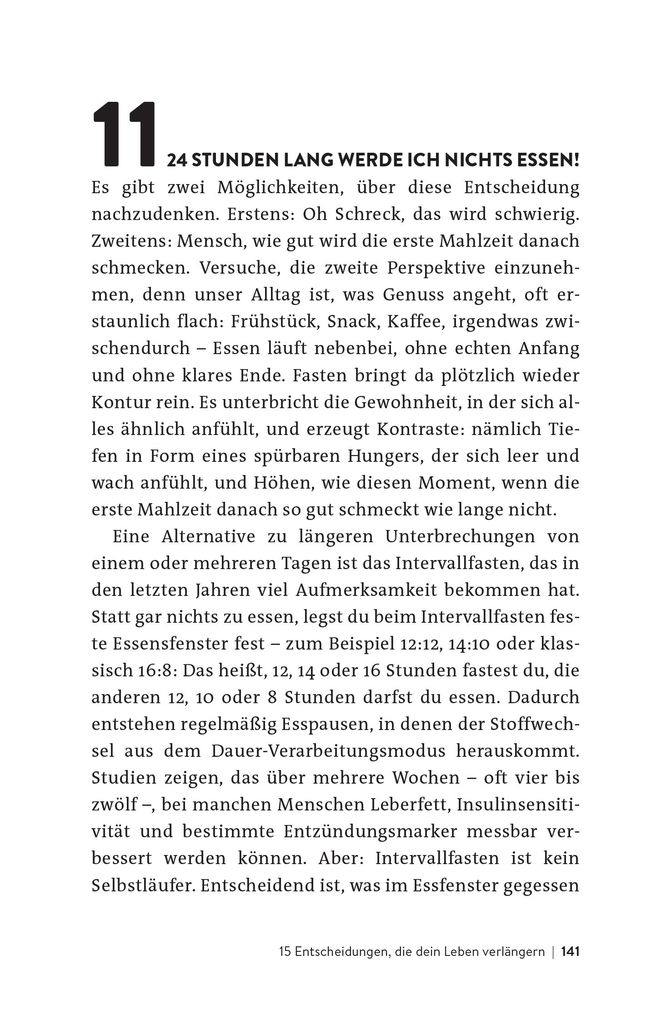 Weitere Ansicht: 15 Entscheidungen, die dein Leben verlängern | Christian Heinrich
