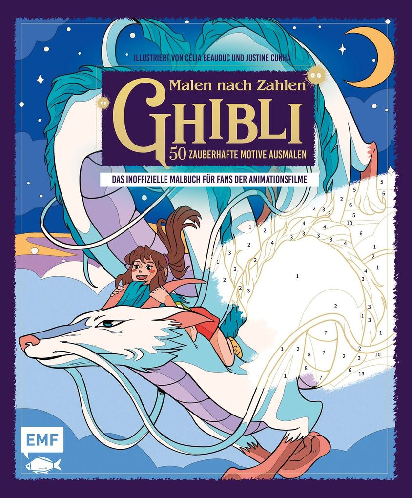 Weitere Ansicht: Malen nach Zahlen - Ghibli