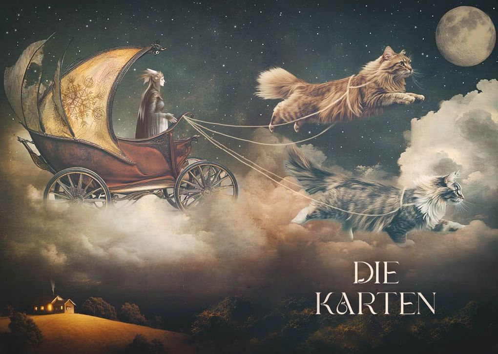 Weitere Ansicht: Orakel-Kartenset: Katzen-Orakel | Federica Vanini