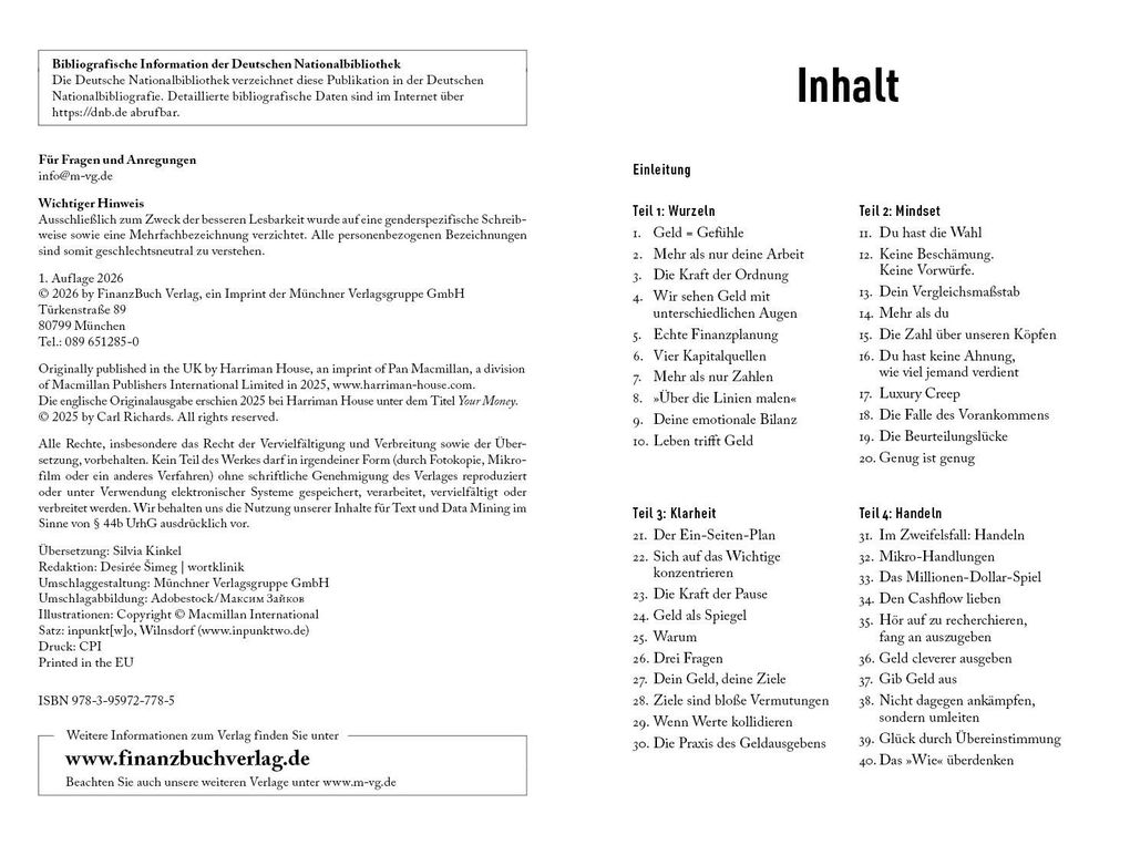 Weitere Ansicht: Geld mal anders | Carl Richards