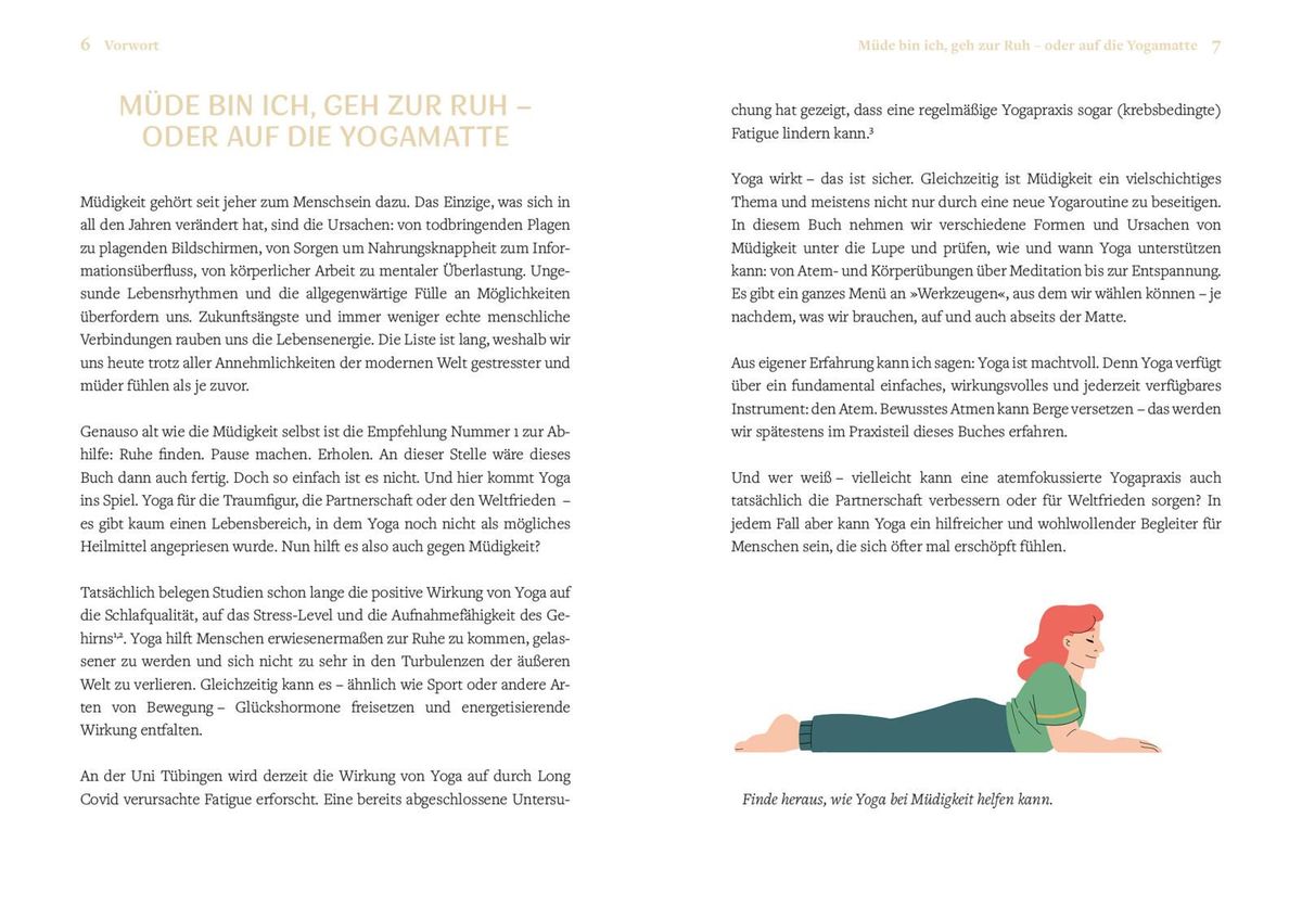 Weitere Ansicht: Yoga für müde Menschen | Lena Moret