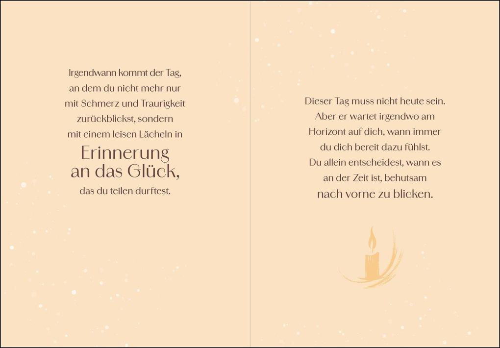 Weitere Ansicht: Trauern ist immer ein Zeichen von Liebe