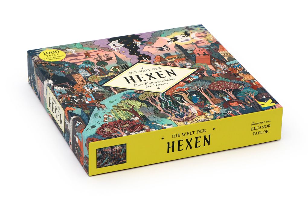 Weitere Ansicht: Die Welt der Hexen - Puzzle 1000 Teile | Laura Kounine
