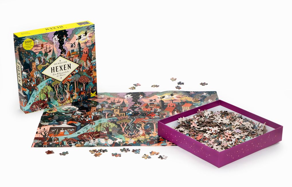 Weitere Ansicht: Die Welt der Hexen - Puzzle 1000 Teile | Laura Kounine