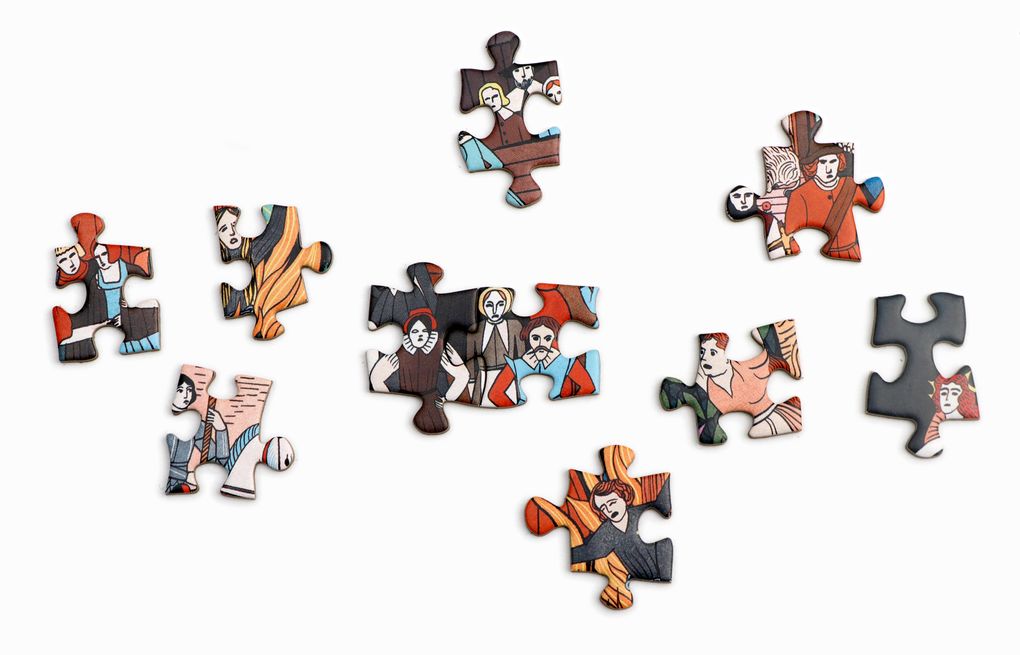 Weitere Ansicht: Die Welt der Hexen - Puzzle 1000 Teile | Laura Kounine