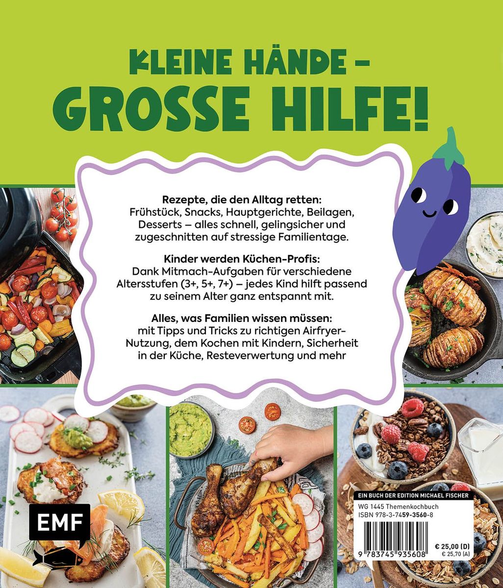 Weitere Ansicht: Kochen mit Kids - Airfryer | Mirja Glatz