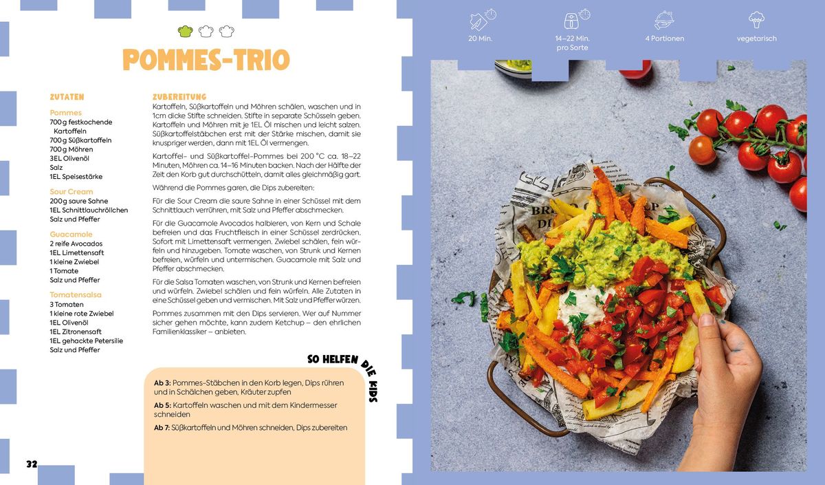 Weitere Ansicht: Kochen mit Kids - Airfryer | Mirja Glatz