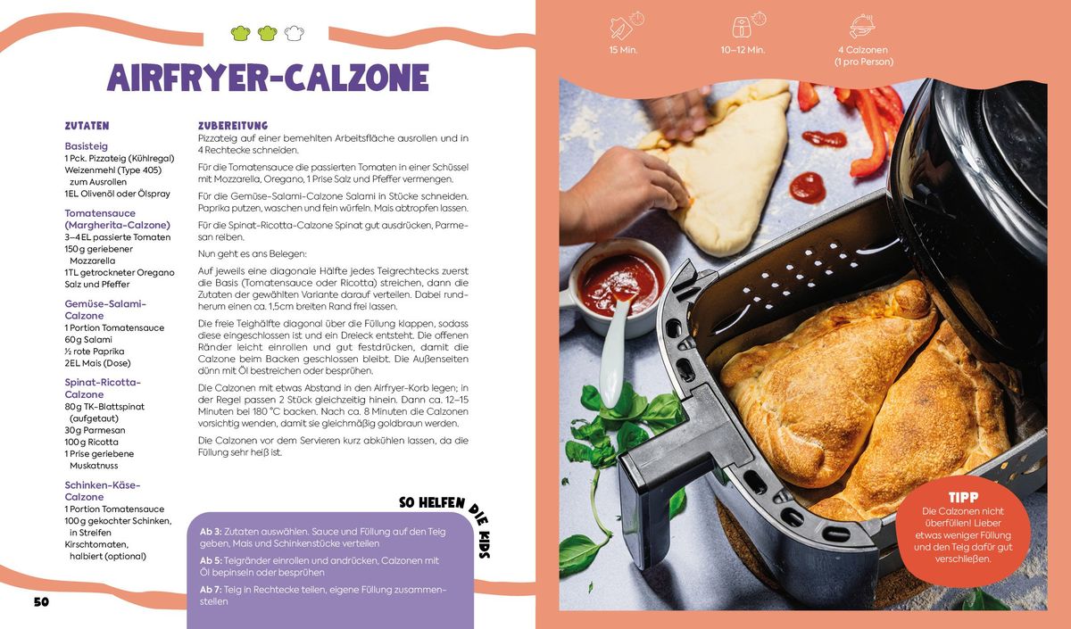 Weitere Ansicht: Kochen mit Kids - Airfryer | Mirja Glatz