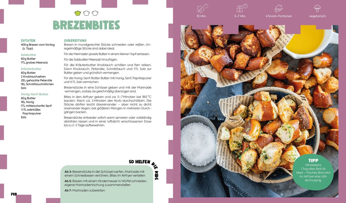 Weitere Ansicht: Kochen mit Kids - Airfryer | Mirja Glatz