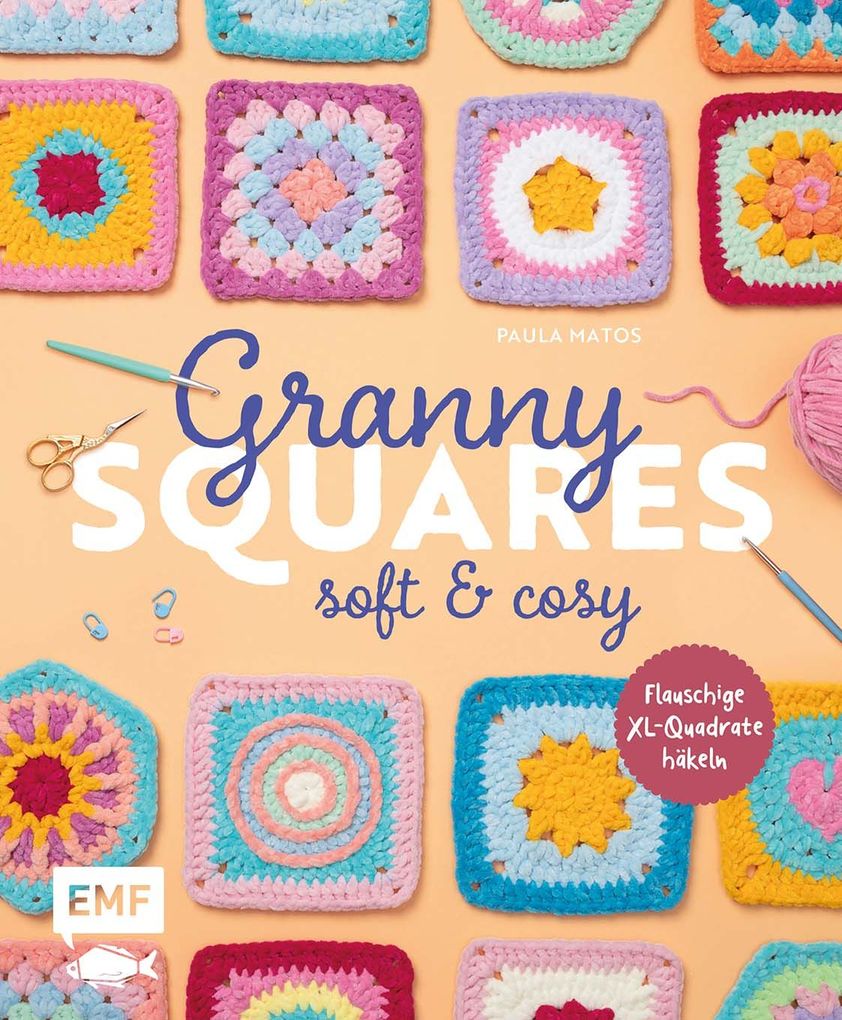 Weitere Ansicht: Granny Squares - soft und cosy häkeln mit @elealindadesign | Paula Matos