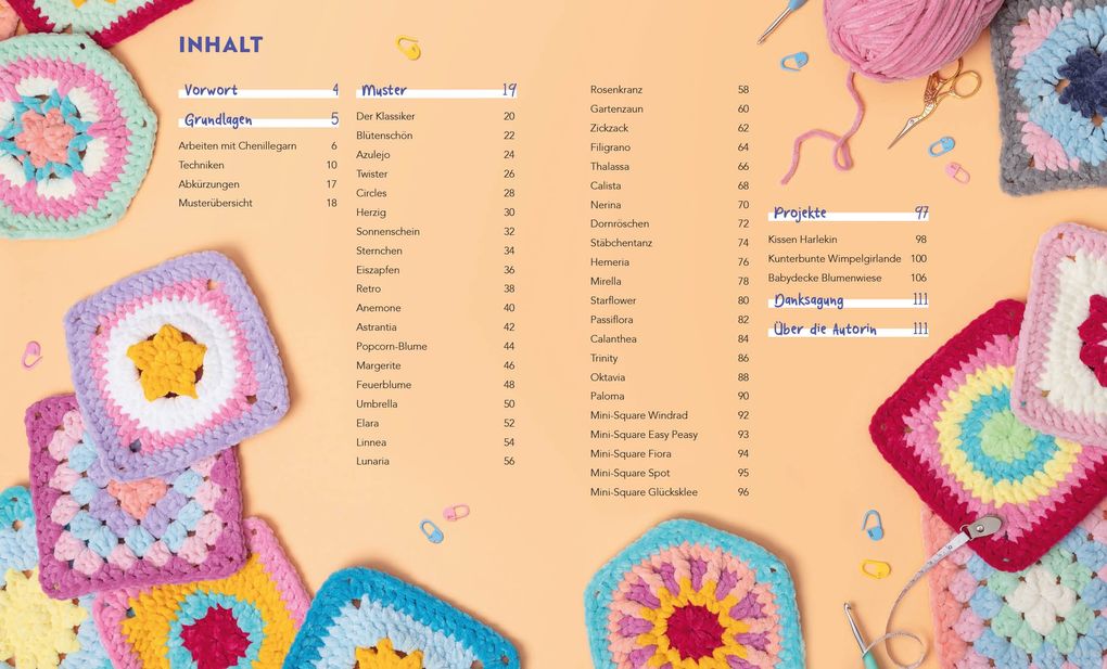 Weitere Ansicht: Granny Squares - soft und cosy häkeln mit @elealindadesign | Paula Matos
