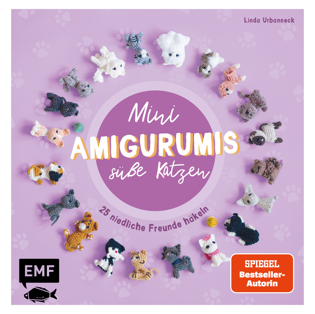 Weitere Ansicht: Mini-Amigurumis - Süße Katzen | Linda Urbanneck