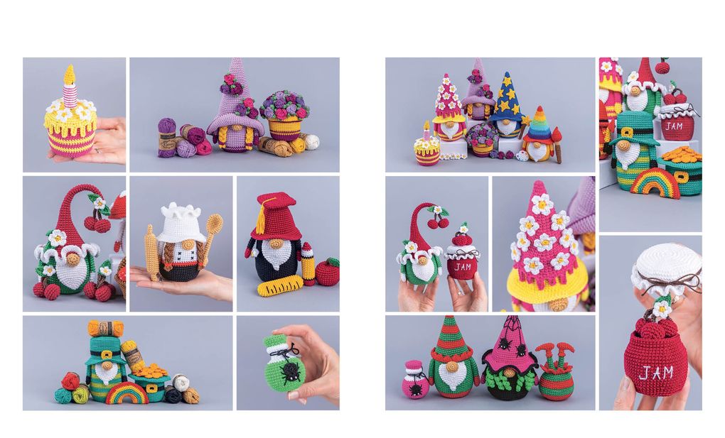 Weitere Ansicht: Wichtelmania - Wichtel-Amigurumis häkeln mit @muffi_corn | Mufficorn