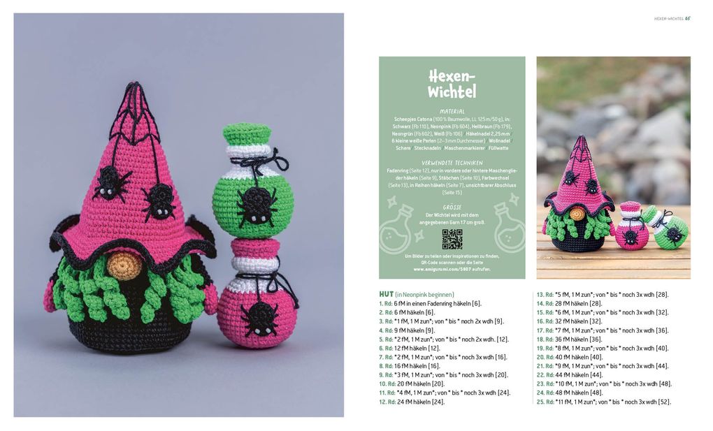 Weitere Ansicht: Wichtelmania - Wichtel-Amigurumis häkeln mit @muffi_corn | Mufficorn