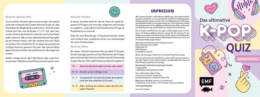 Weitere Ansicht: Kartenspiel: Das ultimative K-Pop-Quiz | Ruby E. Haas
