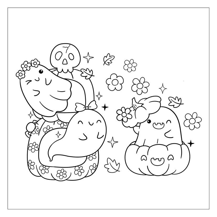 Weitere Ansicht: 333 Ausmalen - Herbst-Gefühle