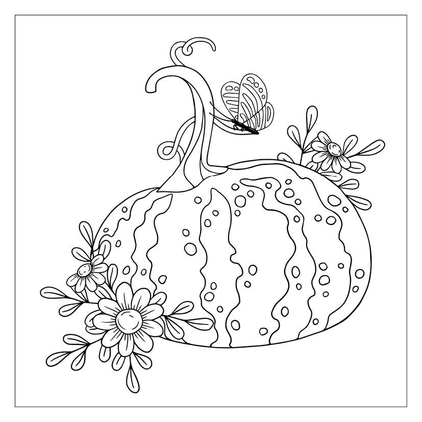 Weitere Ansicht: 333 Ausmalen - Herbst-Gefühle