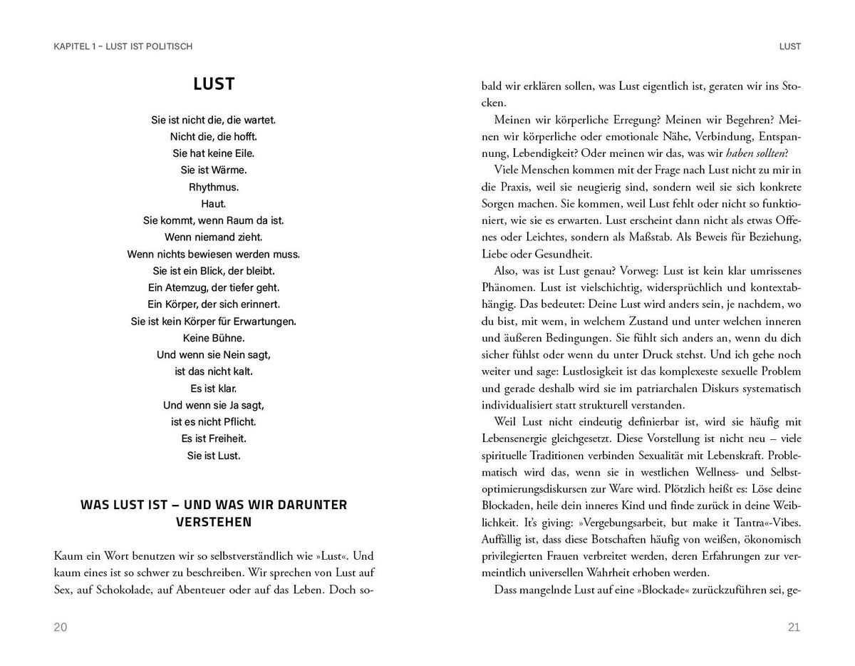 Weitere Ansicht: Lust - Macht - Begehren | Julia Henchen