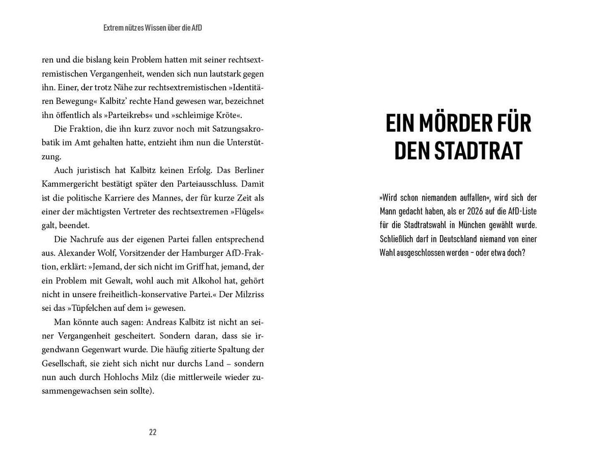 Weitere Ansicht: Extrem nützes Wissen über die AfD | Paul Christoph Gäbler