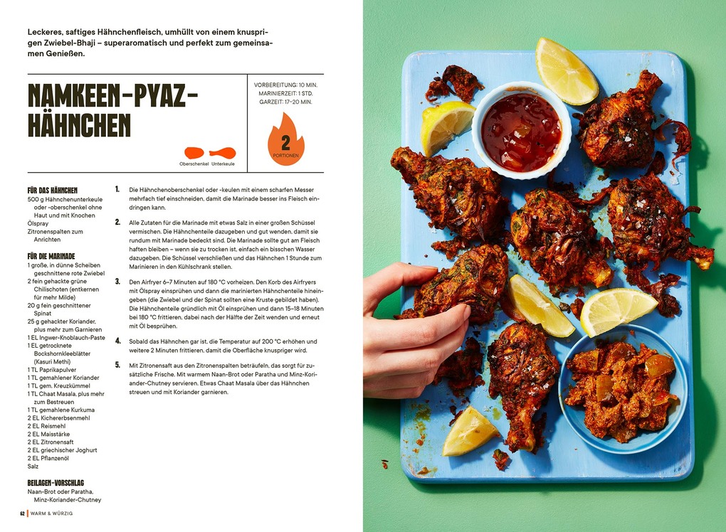 Weitere Ansicht: Das ultimative AIRFRYER CHICKEN Kochbuch | Khadija Siddiqui