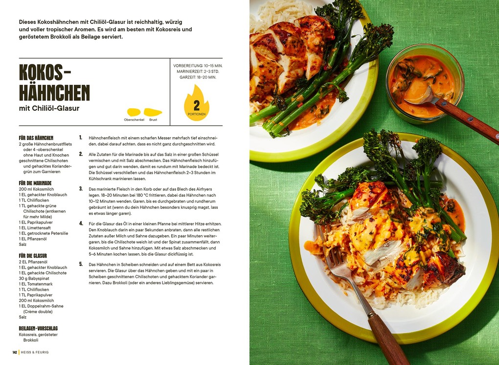 Weitere Ansicht: Das ultimative AIRFRYER CHICKEN Kochbuch | Khadija Siddiqui