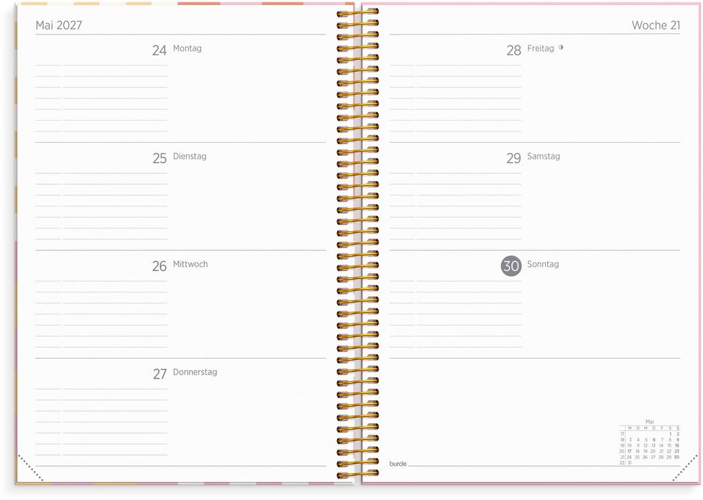 Weitere Ansicht: Organizer & Notes A5 Checkered 26/27 17M