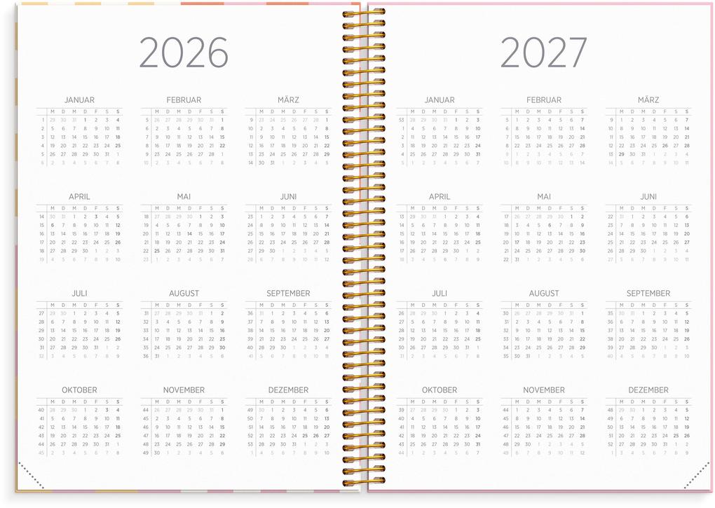 Weitere Ansicht: Organizer & Notes A5 Checkered 26/27 17M