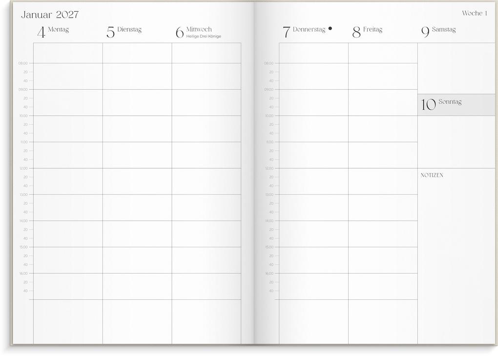 Weitere Ansicht: Student Planner A5 26/27 Beige