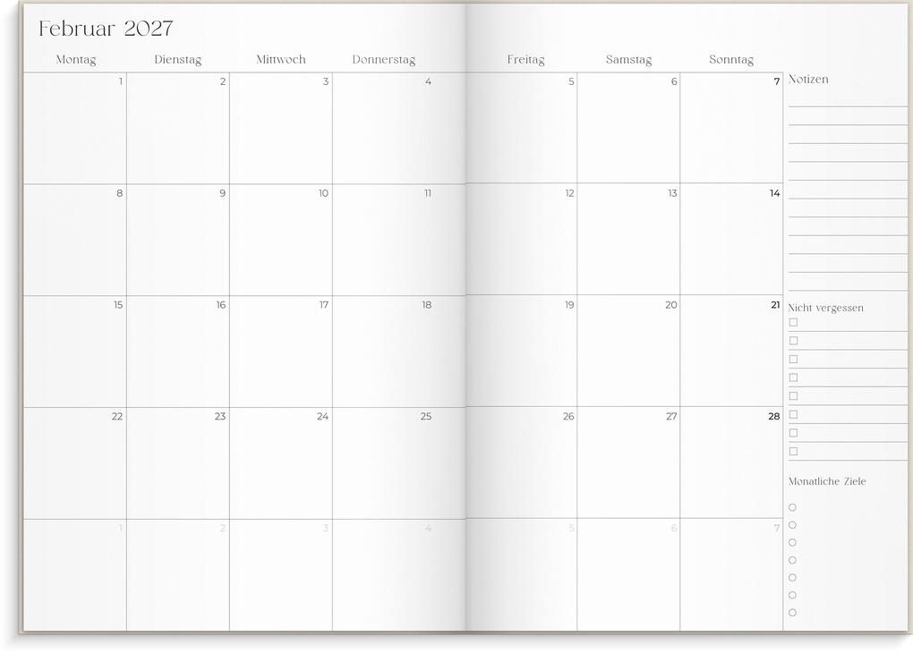Weitere Ansicht: Student Planner A5 26/27 Beige