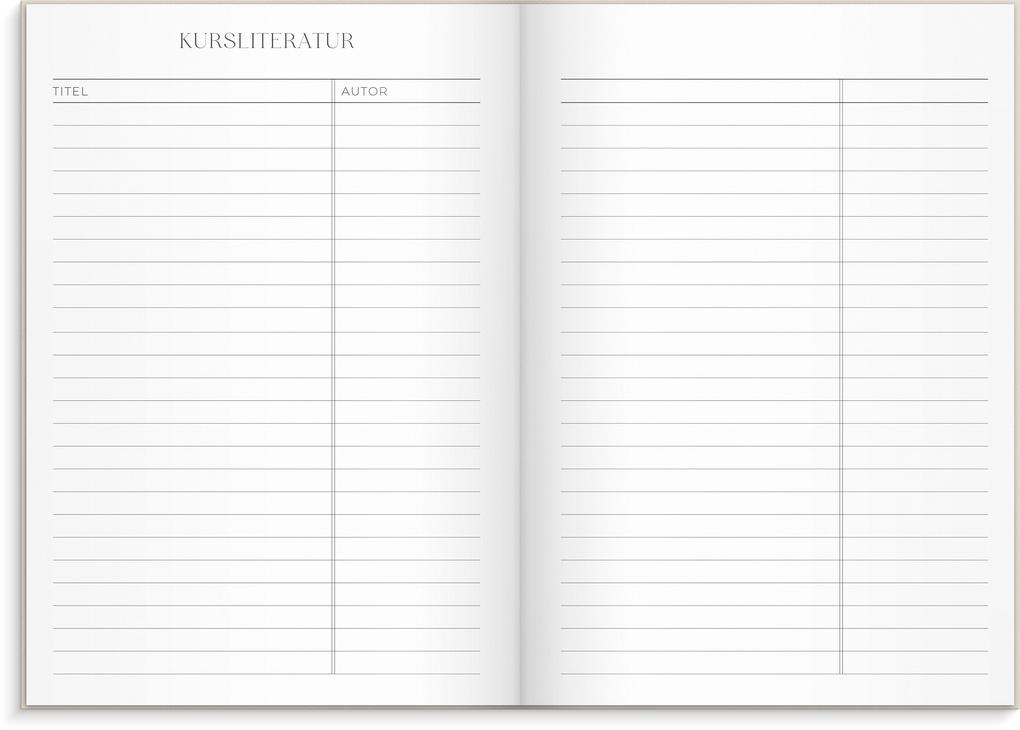 Weitere Ansicht: Student Planner A5 26/27 Beige