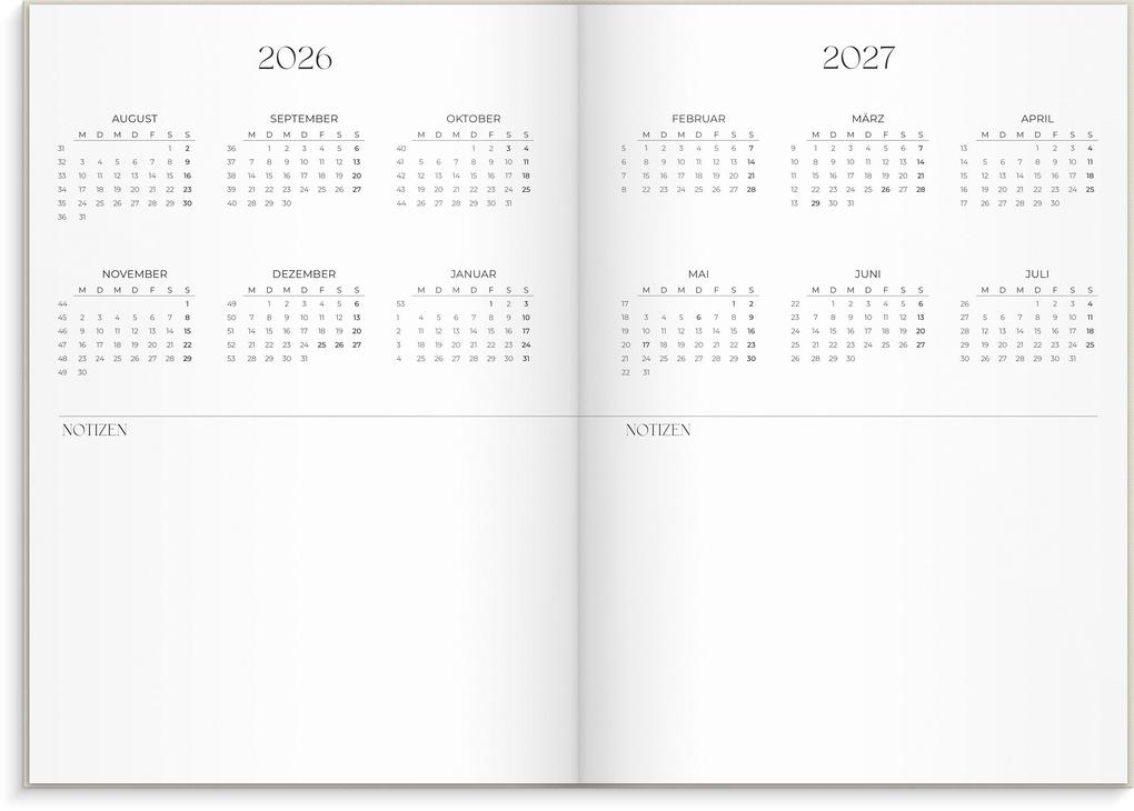 Weitere Ansicht: Student Planner A5 26/27 Beige