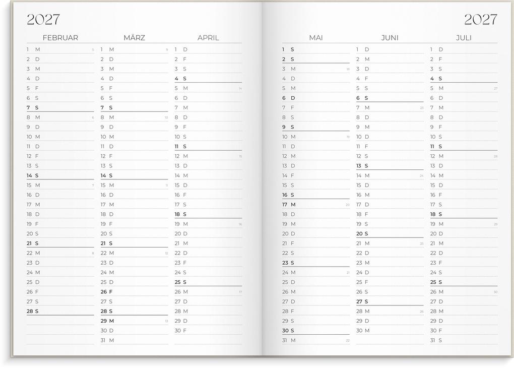 Weitere Ansicht: Student Planner A5 26/27 Beige