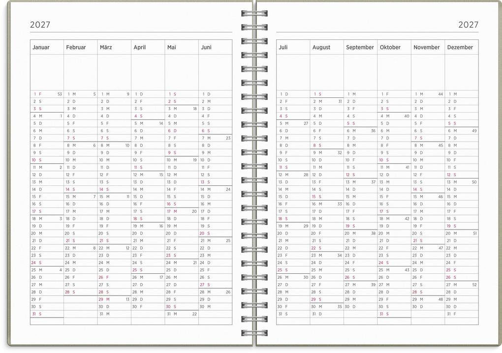 Weitere Ansicht: Kalender 26/27 Senator A5 Story Blatt