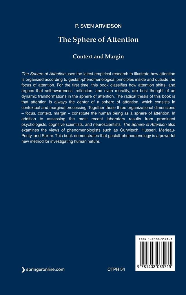 Weitere Ansicht: The Sphere of Attention | P. Sven Arvidson
