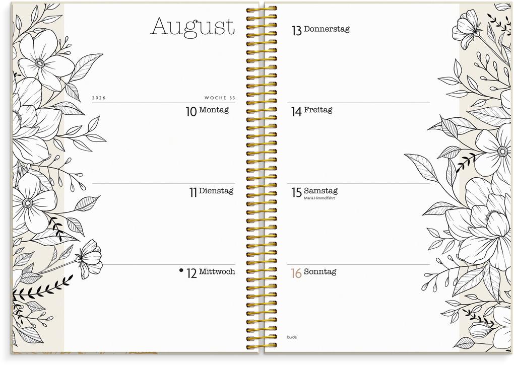 Weitere Ansicht: Life planner Bloom 26/27