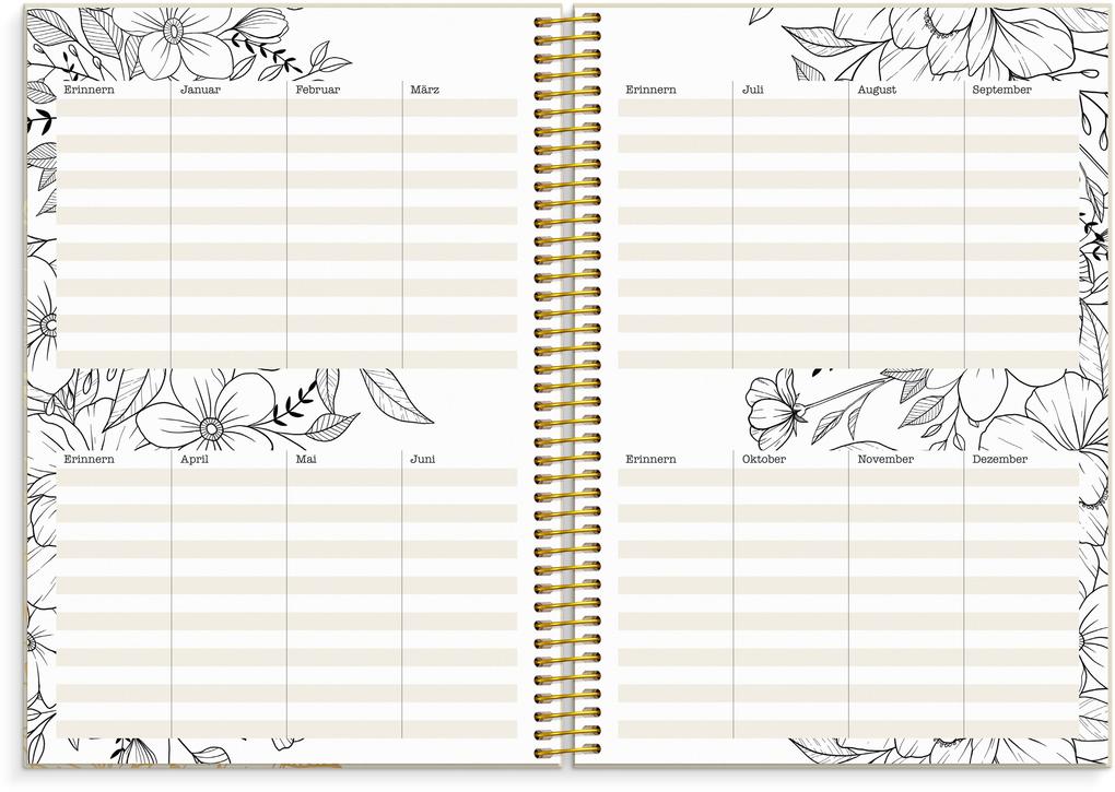 Weitere Ansicht: Life planner Bloom 26/27
