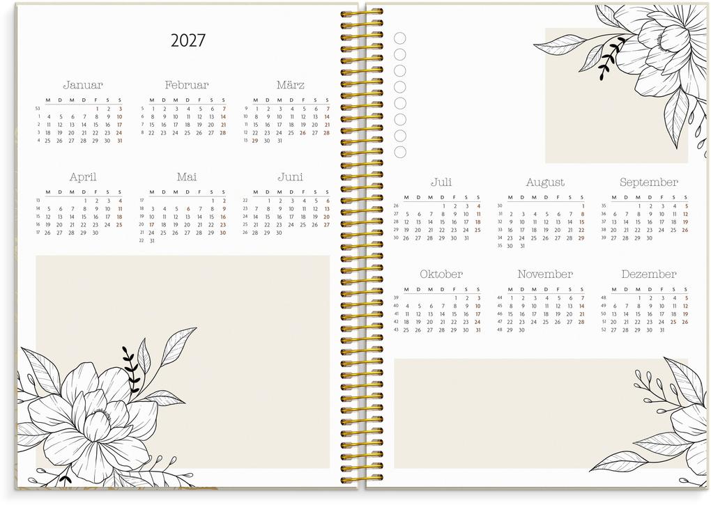 Weitere Ansicht: Life planner Bloom 26/27