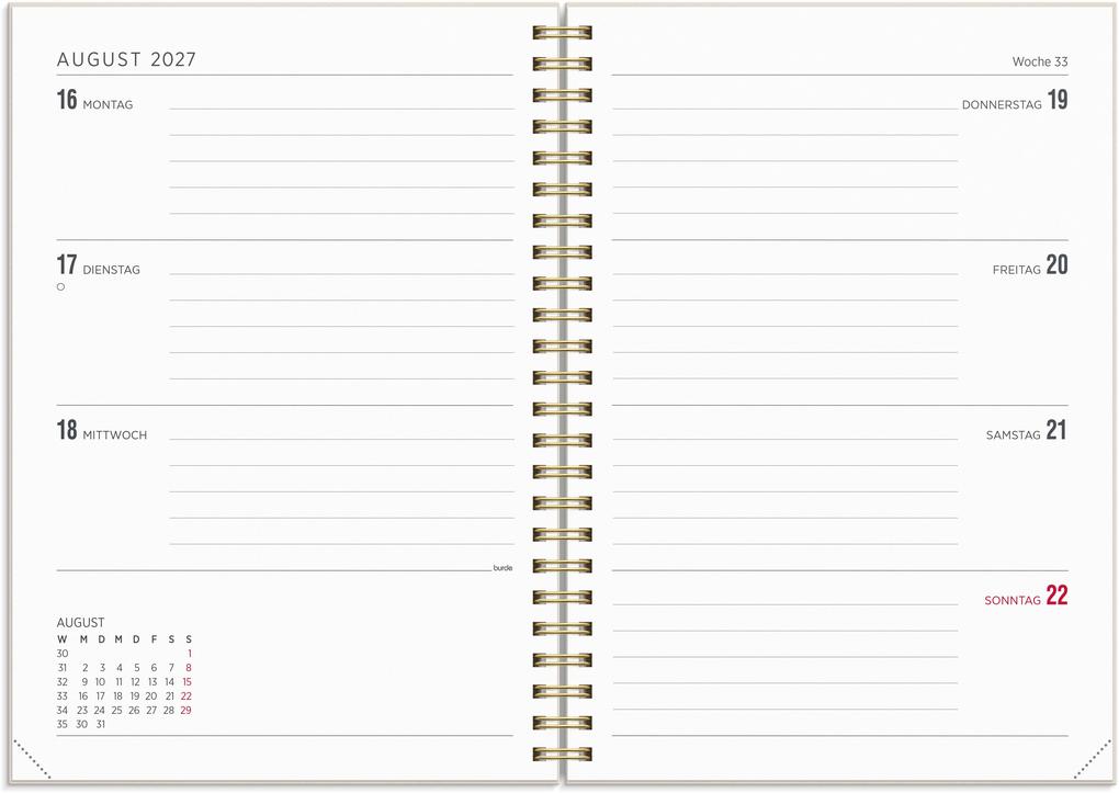 Weitere Ansicht: Kalender 26/27 Senator A5 Story Blumen