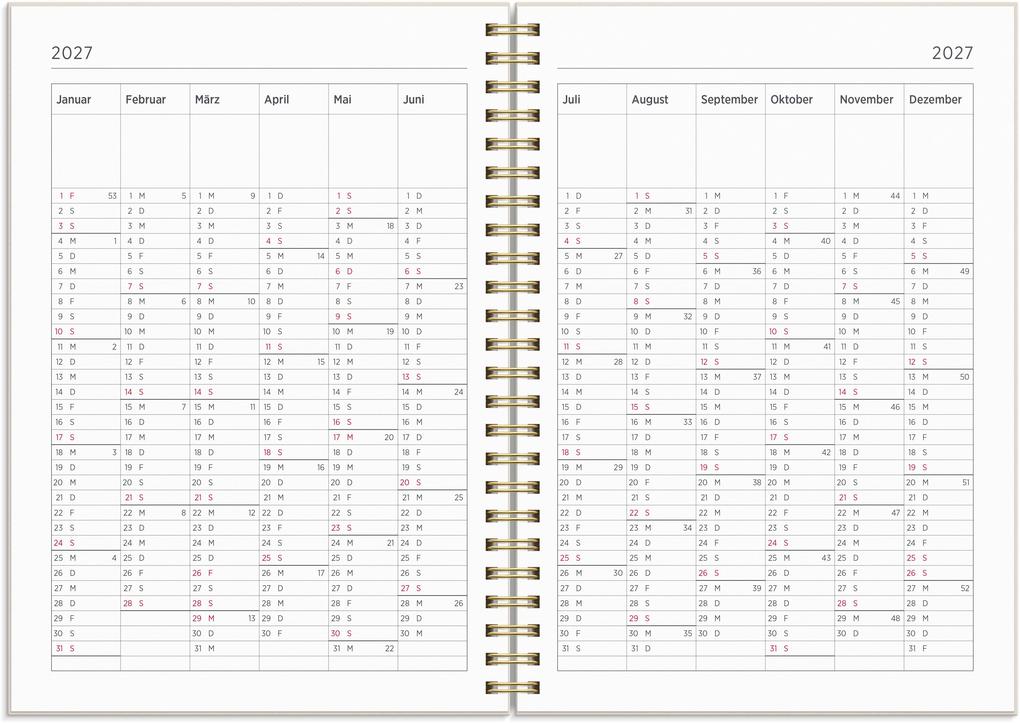 Weitere Ansicht: Kalender 26/27 Senator A5 Story Blumen