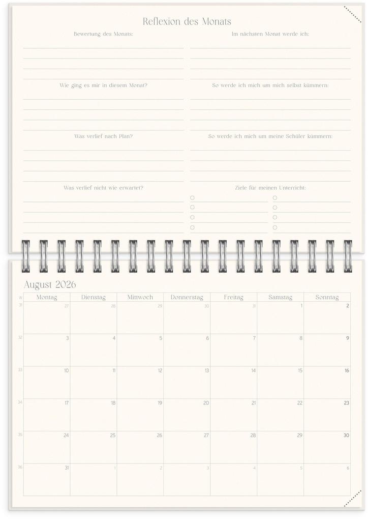 Weitere Ansicht: Lehrerkalender 26/27