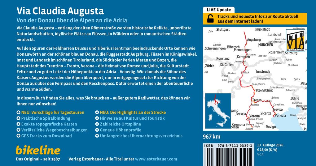 Weitere Ansicht: Via Claudia Augusta