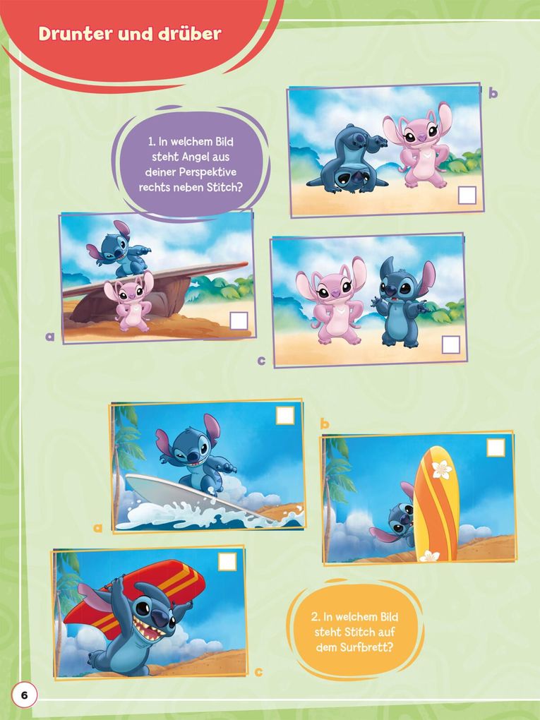 Weitere Ansicht: Disney Kreative Beschäftigung: Disney Stitch: Mein kunterbuntes Spaßbuch