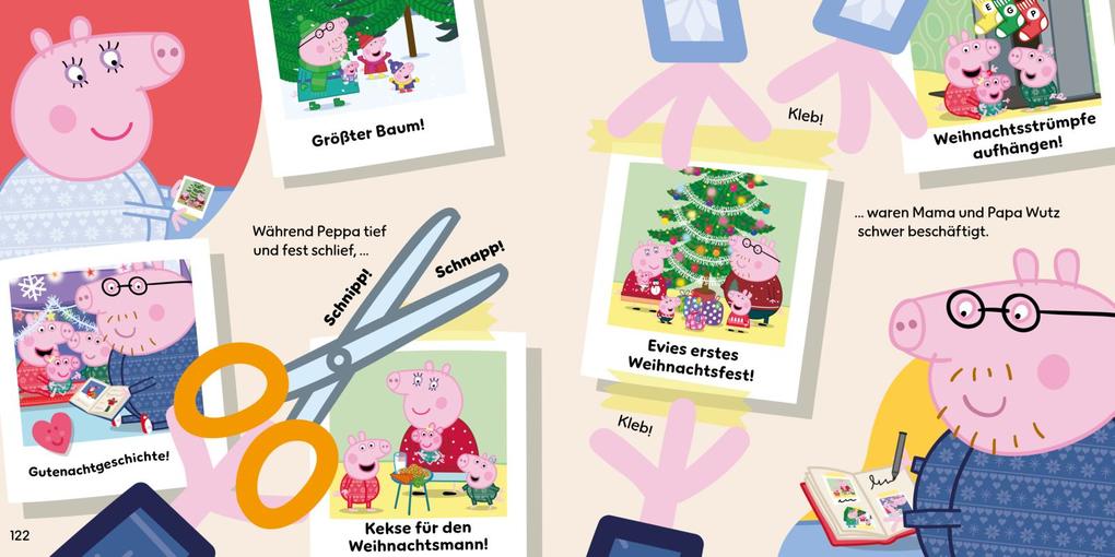 Weitere Ansicht: Peppa Wutz Bilderbuch: Peppas schönste Weihnachtsgeschichten