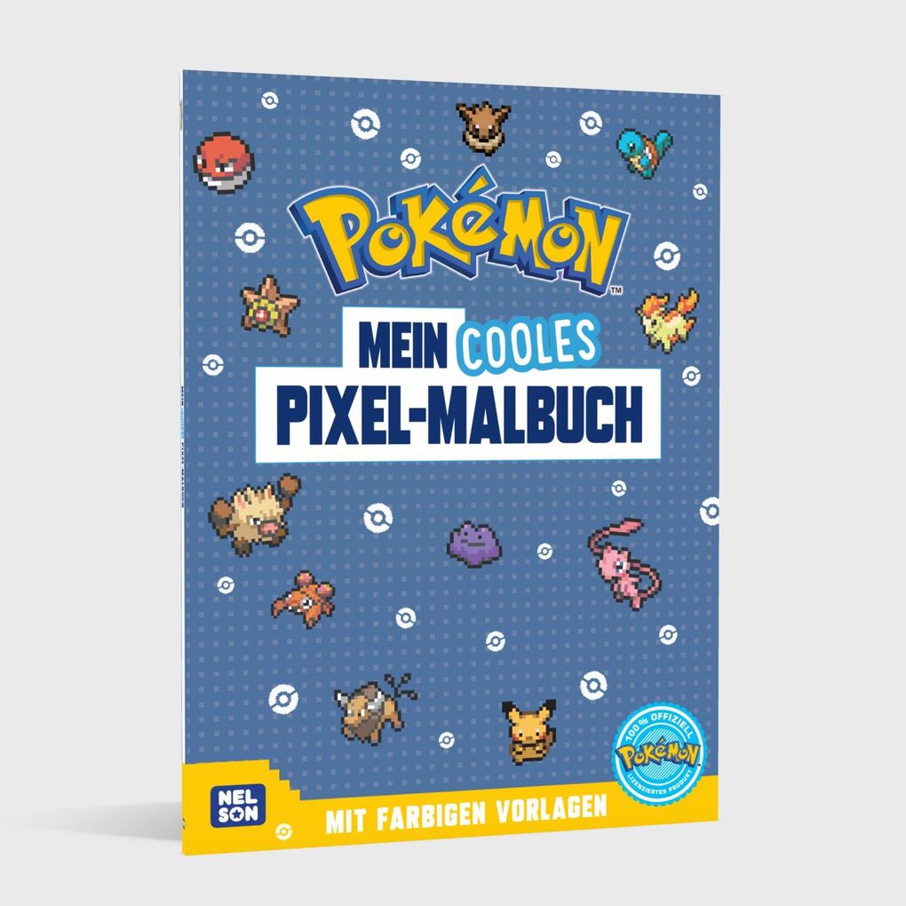 Weitere Ansicht: Pokémon Activity-Buch: Mein cooles Pixel-Malbuch