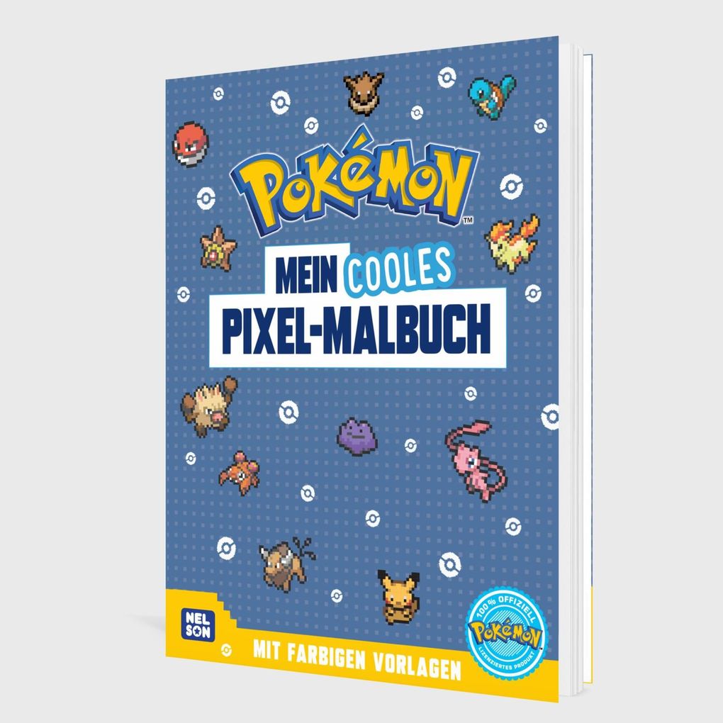 Weitere Ansicht: Pokémon Activity-Buch: Mein cooles Pixel-Malbuch