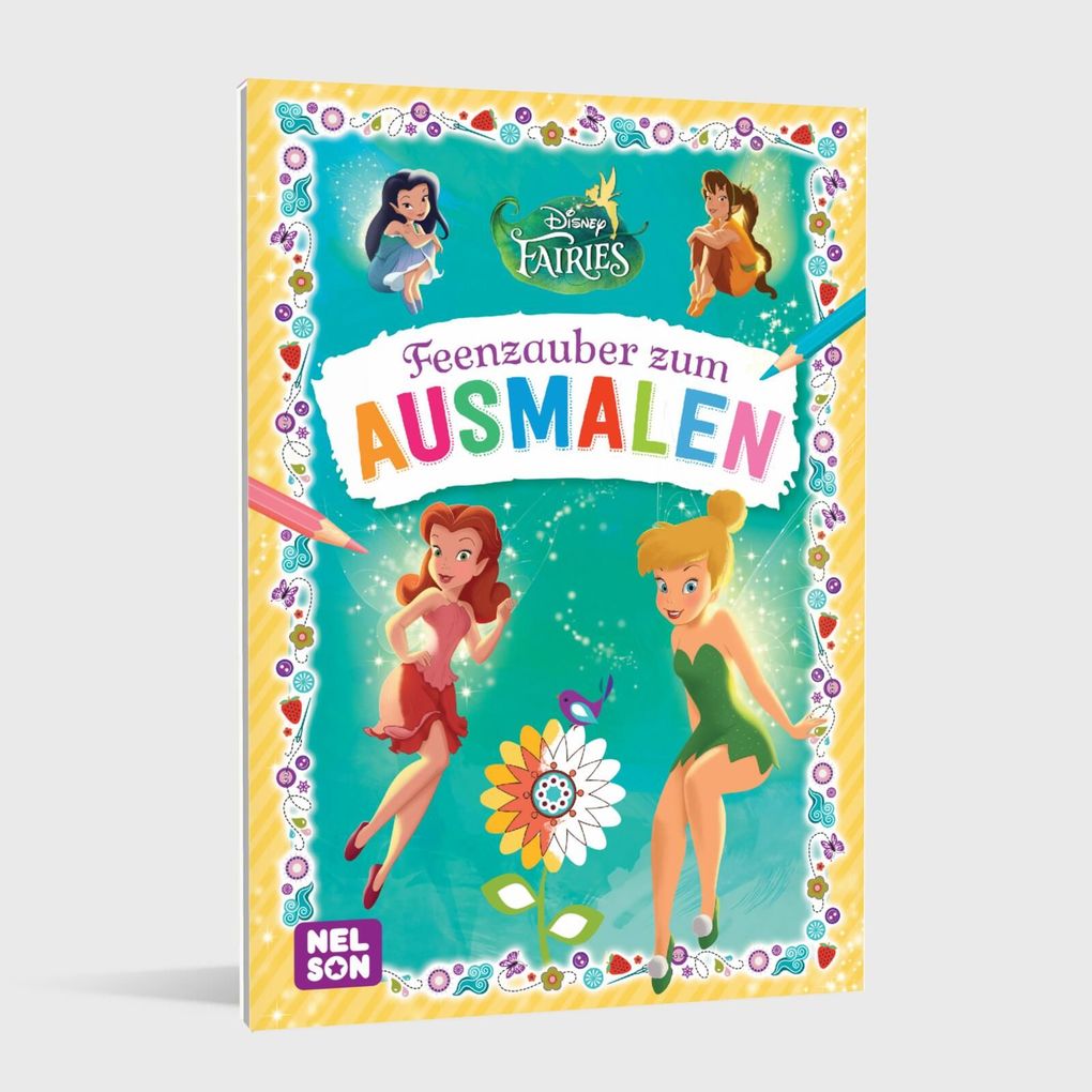 Weitere Ansicht: Disney Kreative Beschäftigung: Disney Fairies: Feenzauber zum Ausmalen