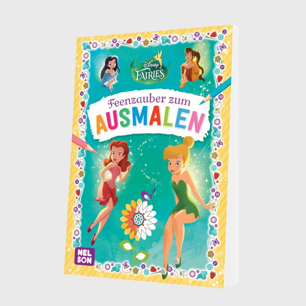 Weitere Ansicht: Disney Kreative Beschäftigung: Disney Fairies: Feenzauber zum Ausmalen