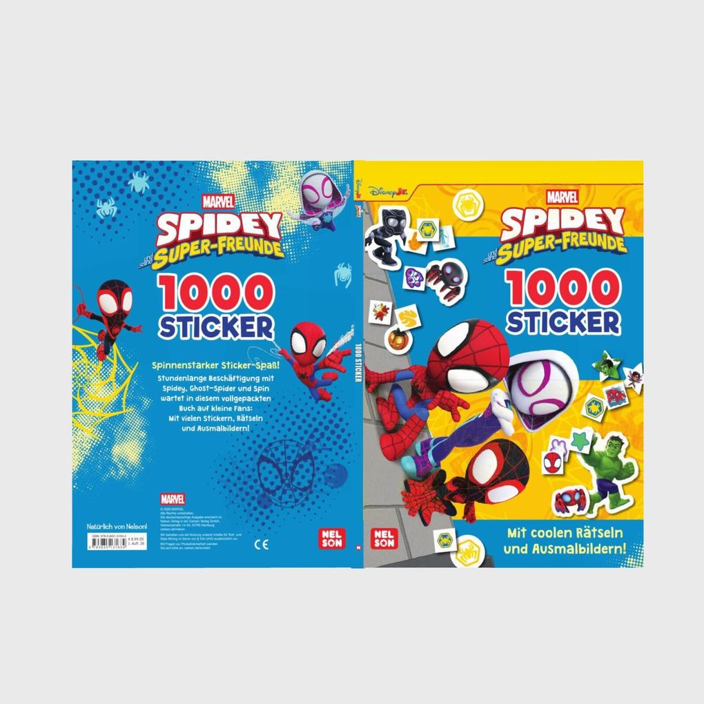Weitere Ansicht: Spidey und seine Super-Freunde: 1000 Sticker