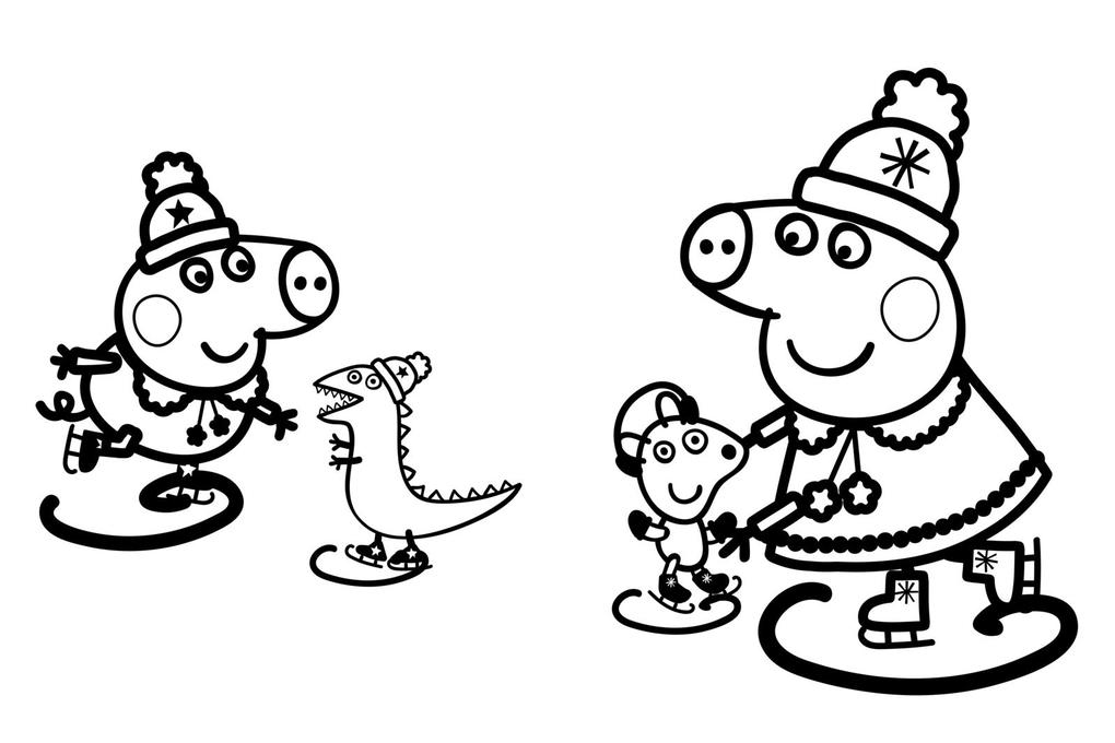 Weitere Ansicht: Peppa Wutz Ausmalbilder: Mein Weihnachtsmalbuch